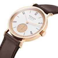 Tangente Roségold neomatik – 175 Years Watchmaking Glashütte