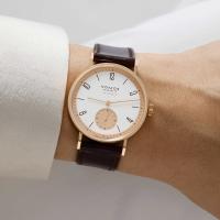 Tangente Roségold neomatik – 175 Years Watchmaking Glashütte