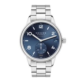 NOMOS Glashütte Club Sport neomatik 42 Datum blau 782