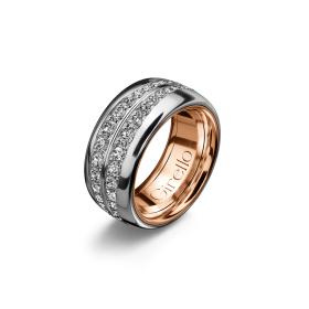 Girello Waves Ring 116.4937.01-RG-PT