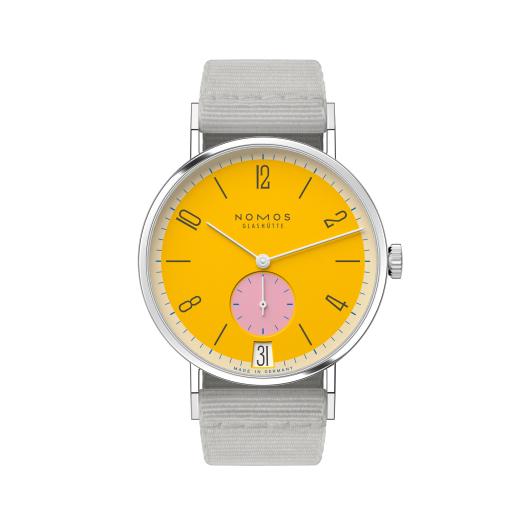 NOMOS Glashütte - Tangente 38 Datum Katzengold 